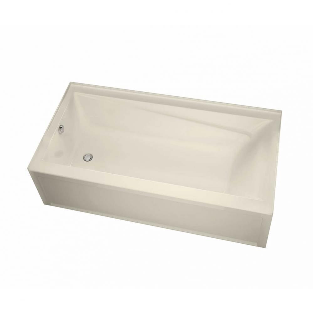 Exhibit 7236 IFS Acrylic Alcove Right-Hand Drain Combined Whirlpool &amp; Aeroeffect Bathtub in Bo