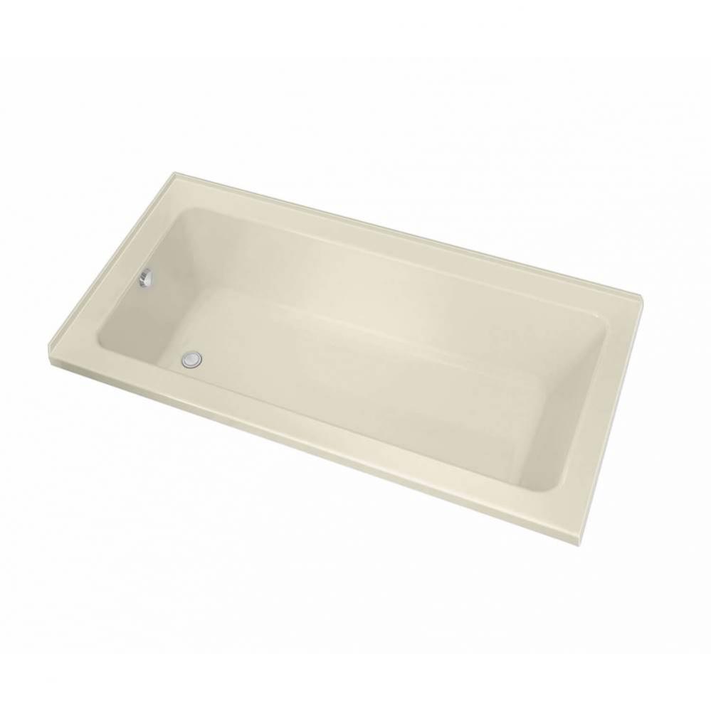 Pose Acrylic Corner Left Right-Hand Drain Aeroeffect Bathtub in Bone