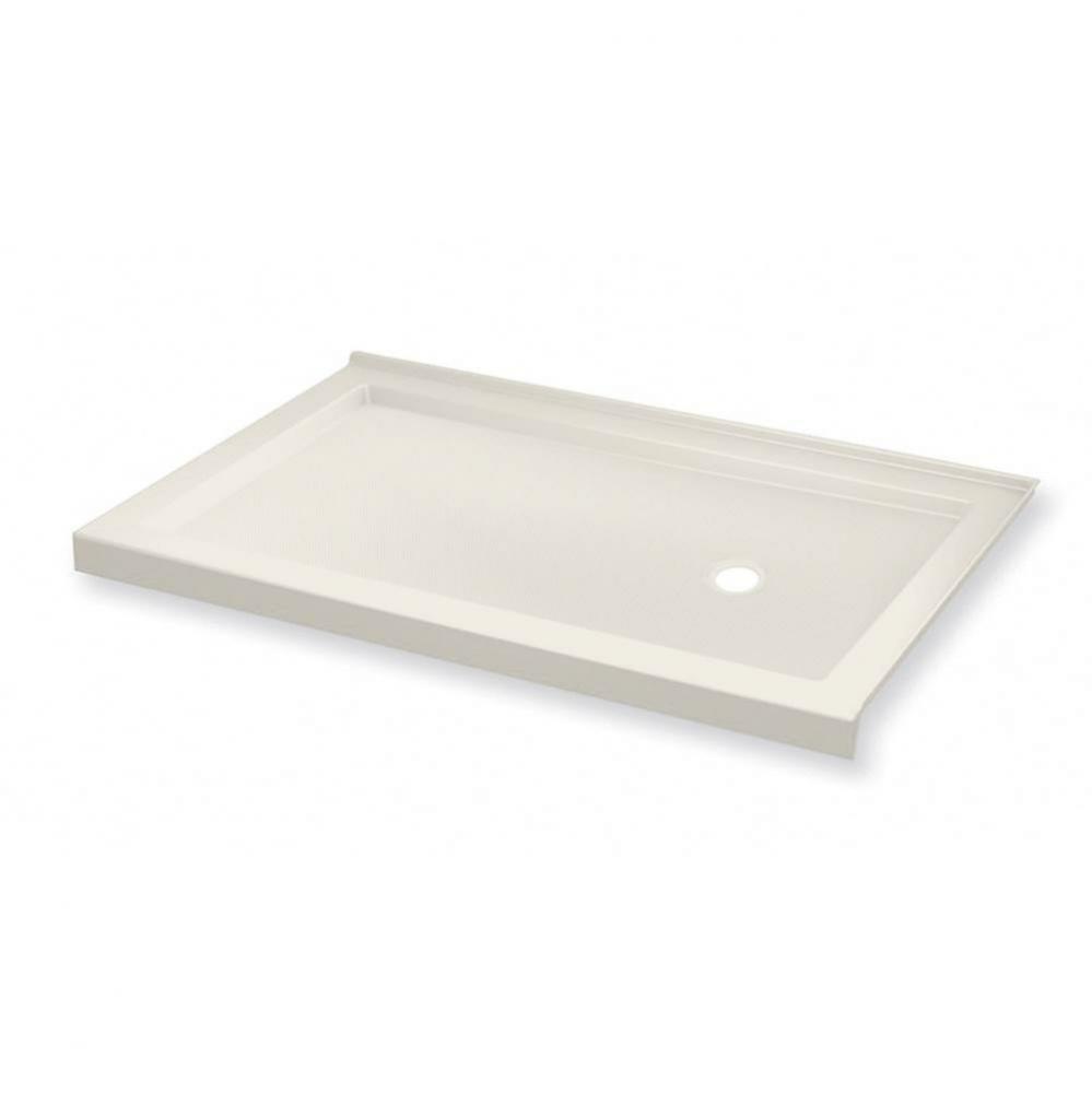 B3 Base 6032 Round Drain Stabili-T, Corner Right Biscuit