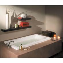 Maax 102787-000-001-000 - Aiiki 6636 Acrylic Drop-in End Drain Bathtub in White