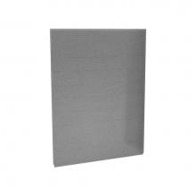 Maax 103422-305-517-000 - Utile 60 in. Composite Direct-to-Stud Back Wall in Factory Sleek Smoke