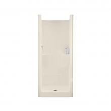 Maax 101162-000-004 - Jupiter F32 31.625 in. x 33 in. x 73.875 in. 1-piece Shower with No Seat, Center Drain in Bone