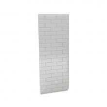 Maax 103409-301-500 - Utile 32 in. x 1.125 in. x 80 in. Direct to Stud Side Wall in Soft Grey