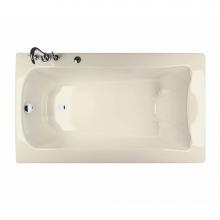 Maax 105310-000-004 - Release 6032 Acrylic Drop-in End Drain Bathtub in Bone