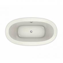 Maax 105462-109-007 - Reverie 66 in. x 36 in. Drop-in Bathtub with Combined Hydrosens/Aerosens System Center Drain in Bi