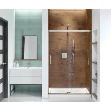 Maax 139352-900-305-000 - Incognito 70 44-47 x 70 1/2 in. 8mm Sliding Shower Door for Alcove Installation with Clear glass i