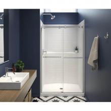 Maax 106884-000-002-000 - 14834STT 48 x 35 AcrylX Alcove Center Drain One-Piece Shower in White