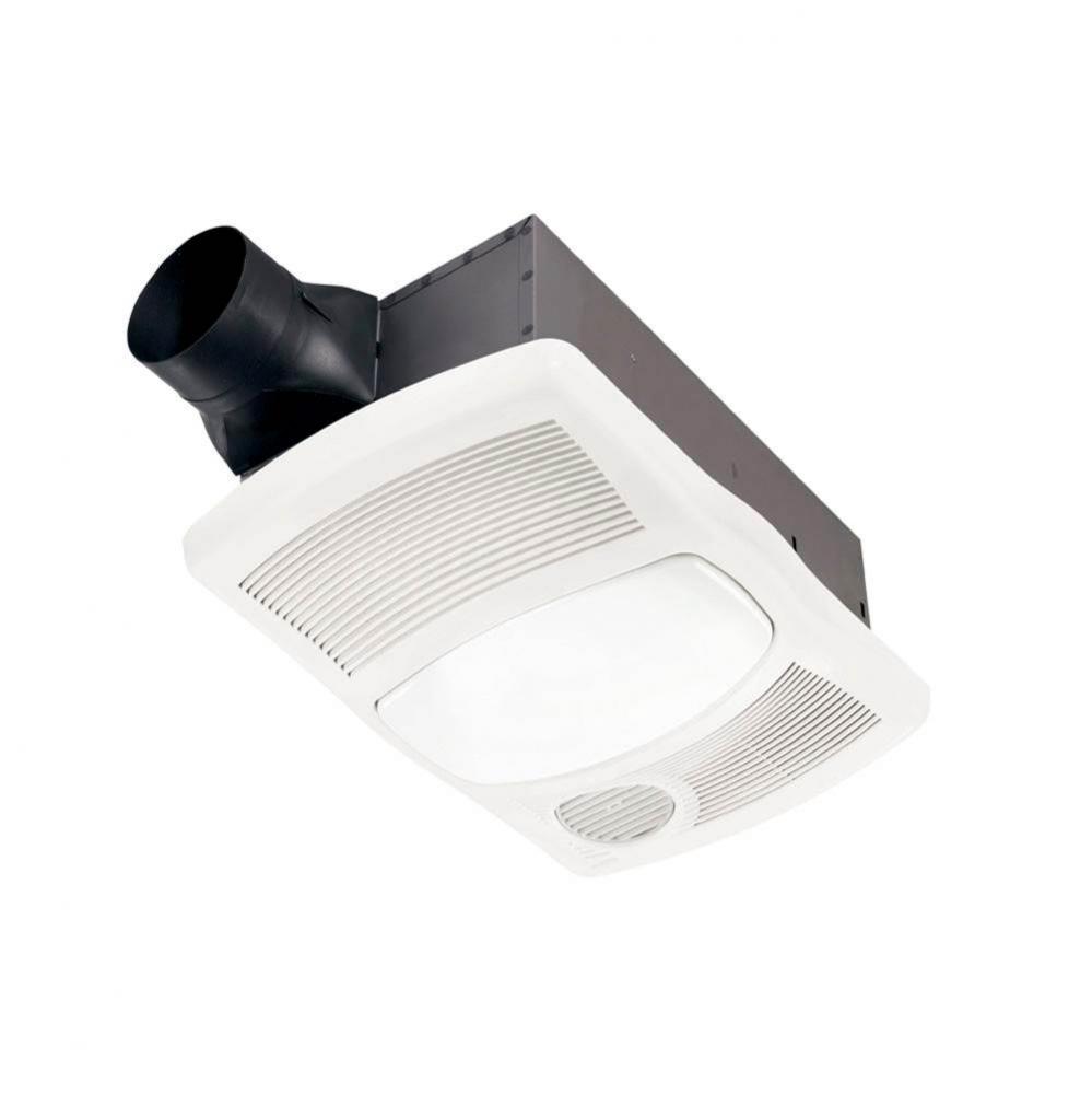 NuTone 110 CFM Bathroom  Exhaust Fan w/ Heater and Light