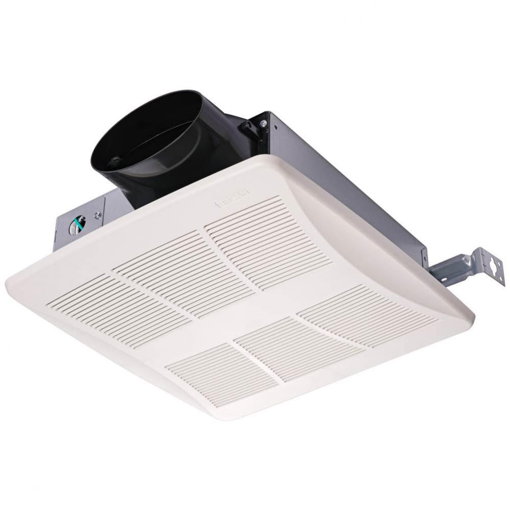 Lo-Profile 50/80/100 Selectable CFM Bathroom Exhaust Fan, ENERGY STAR&#xae;