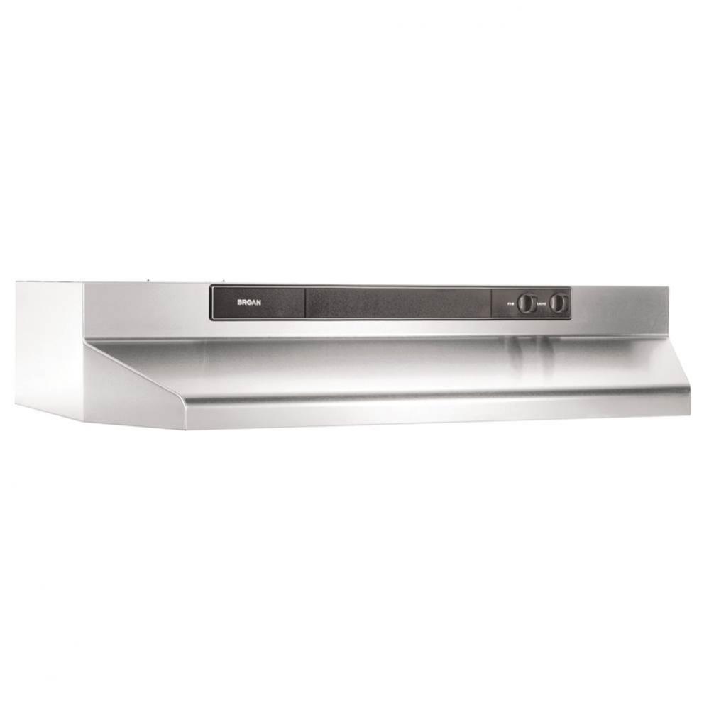 36&apos;&apos; 220 cfm Stainless Steel Under-Cabinet Range Hood