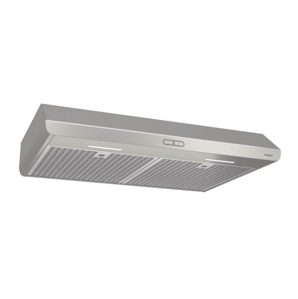 Sahale 30&apos;&apos; 300 cfm 1.2 Sones Stainless Steel Range Hood Energy Star certified