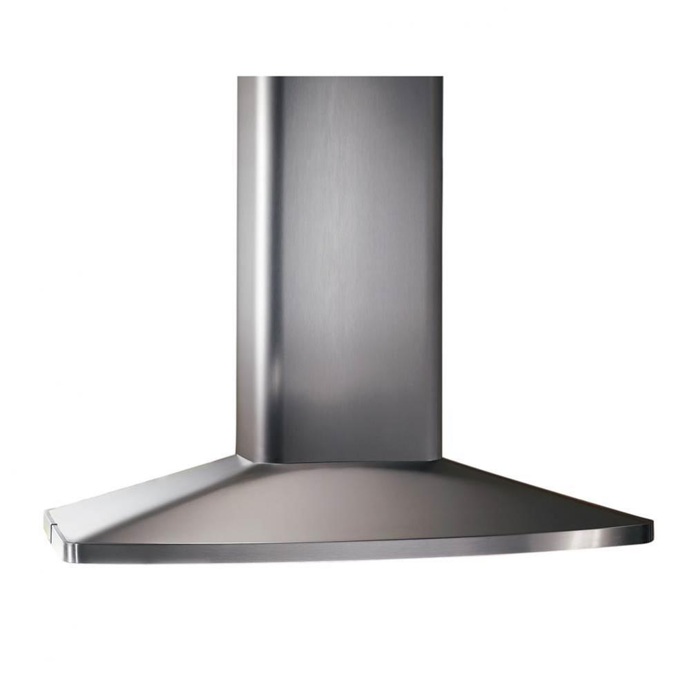 480 cfm 27-9/16&apos;&apos; x 35-7/16&apos;&apos; Island Chimney Hood in Stainless Steel