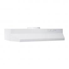 Broan Nutone 422401 - 24'', White, Under-Cabinet Hood, 190 cfm