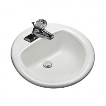 Mansfield Plumbing 239410000 - LAV 239 4'' WHT MS ROUND 19''