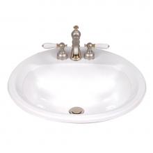 Mansfield Plumbing 249410070 - LAV 249 4'' WHT