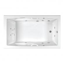 Mansfield Plumbing 507451 - Brentwood 3672 Swirl-Way Whirlpool Comfort