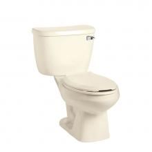 Mansfield Plumbing 147-123RHBN - Quantum 1.6 Elongated Toilet Combination, Right-Hand Bone