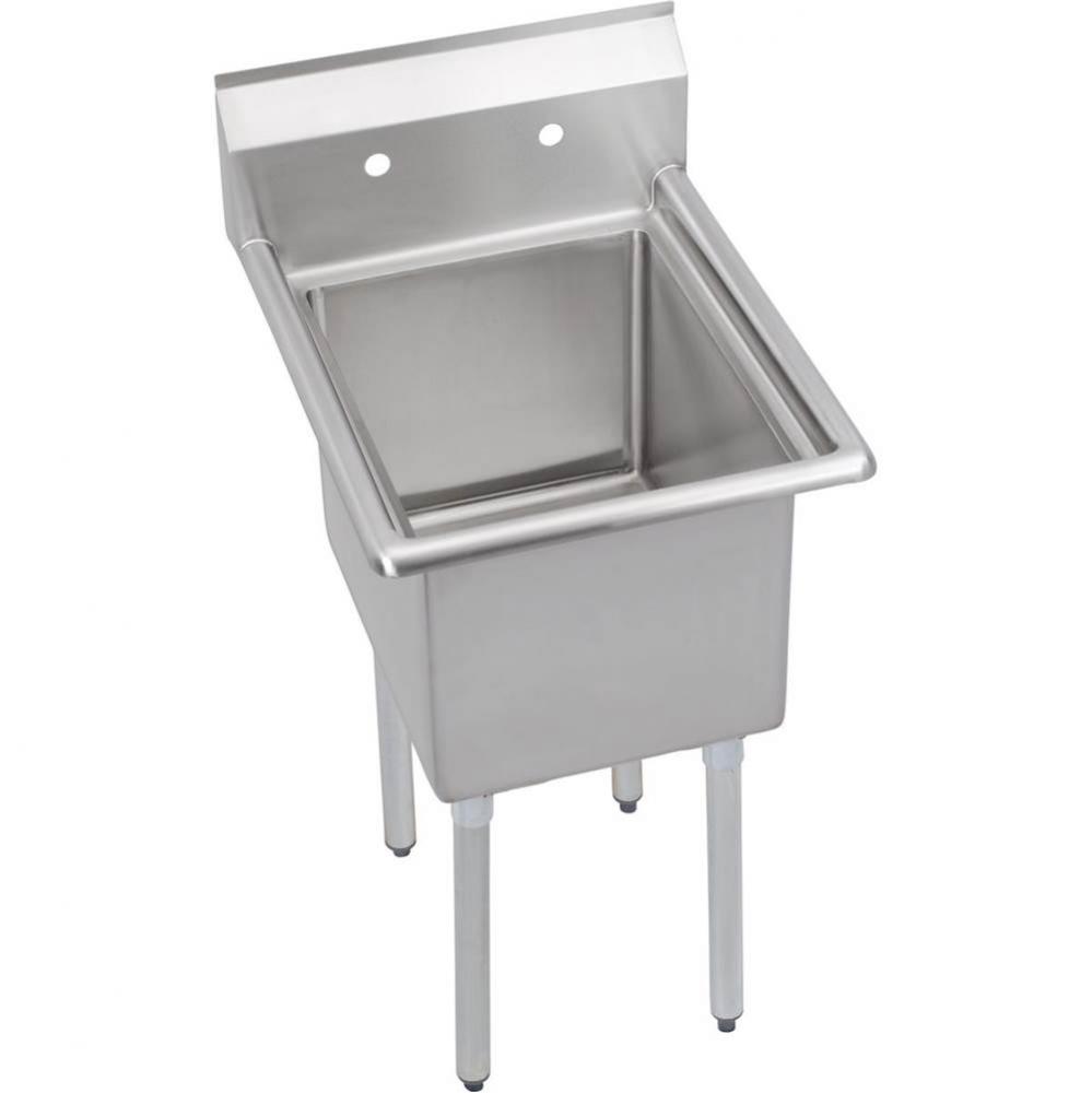 Dependabilt Stainless Steel 23&apos;&apos; x 29-13/16&apos;&apos; x 44-3/4&apos;&apos; 16 Gauge On