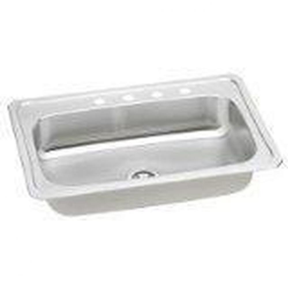 20 Gauge 33&apos;&apos; X 22&apos;&apos; X 7&apos;&apos; Single Bowl Kitchen Sink