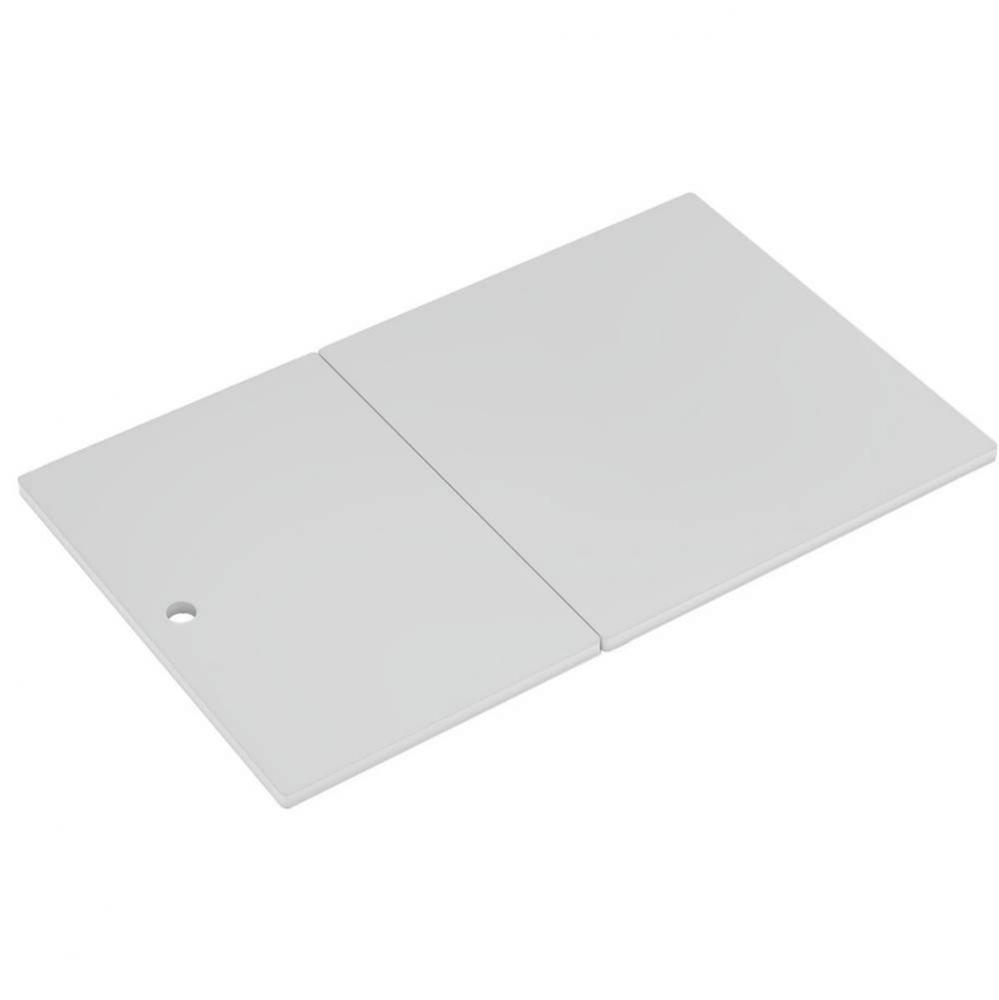 Circuit Chef White Polymer 30-3/4&apos;&apos; x 18-3/4&apos;&apos; x 1/2&apos;&apos; Cutting Board