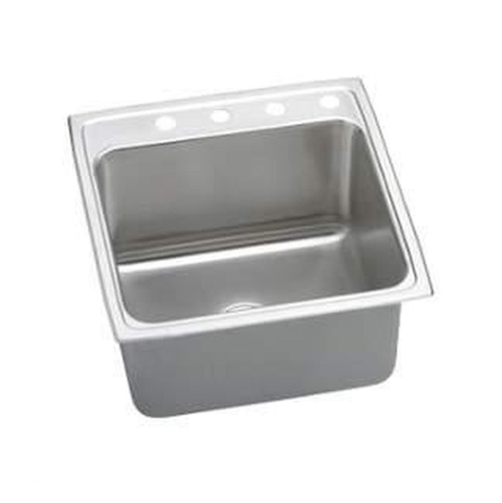 Lustertone Classic Stainless Steel 22&apos;&apos; x 22&apos;&apos; x 12-1/8&apos;&apos;, Single Bo