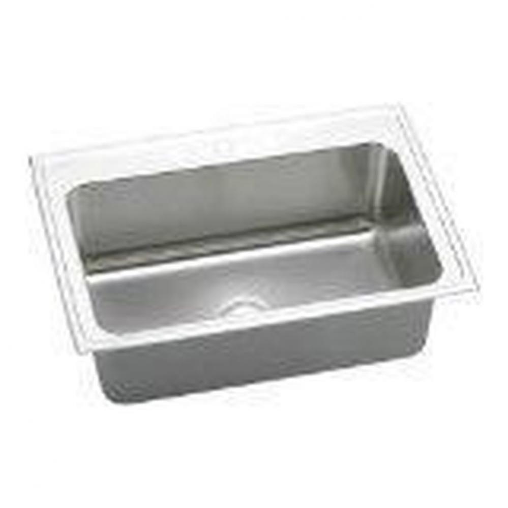 18 Gauge 33&apos;&apos; X 22&apos;&apos; X 10.1&apos;&apos; Single Bowl Kitchen Sink