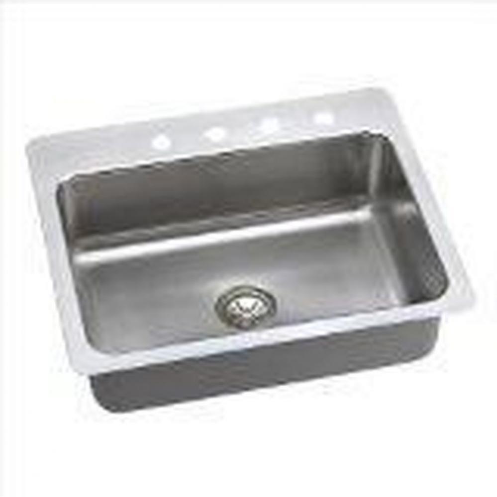 18 Gauge 27&apos;&apos; X 22&apos;&apos; X 10&apos;&apos; Single Bowl Sink