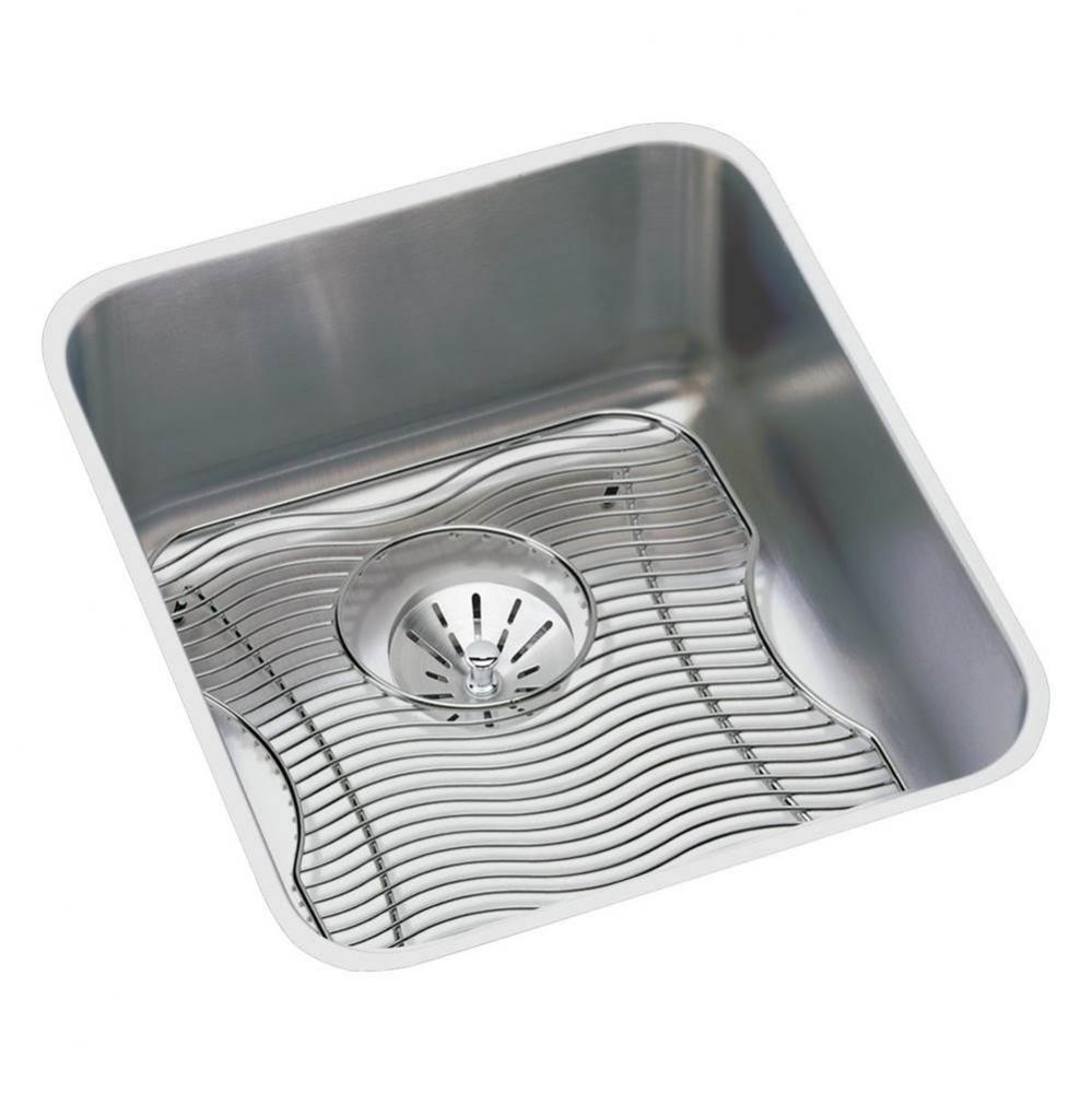 Lustertone Classic Stainless Steel 16&apos;&apos; x 18-1/2&apos;&apos; x 7-7/8&apos;&apos;, Single