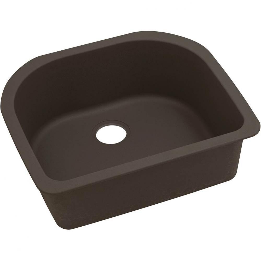 Elkay Quartz Luxe 25&apos;&apos; x 22&apos;&apos; x 8-1/2&apos;&apos;, Single Bowl Undermount Sink