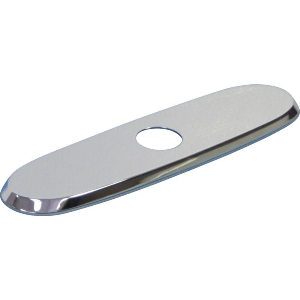 3-Hole Deck Plate/Escutcheon, Chrome (CR)