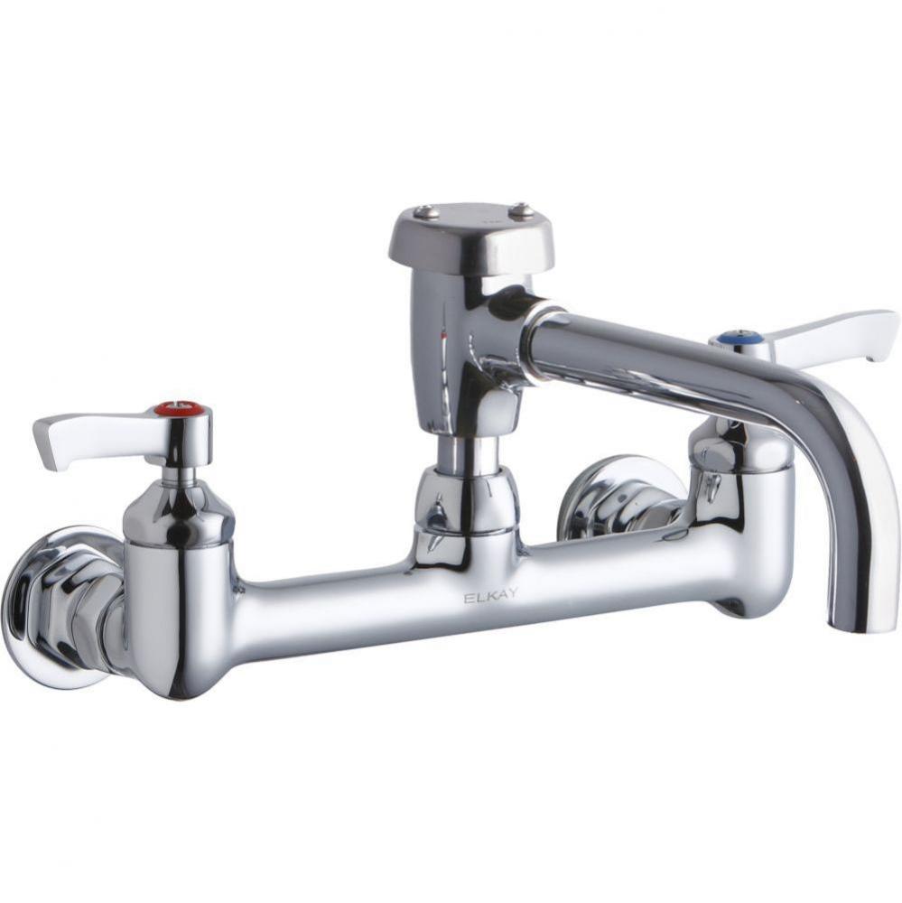 Service/Utility 8&apos;&apos; Centerset Wall Mount Faucet w/7&apos;&apos; Vented Spout 2&apos;&apo