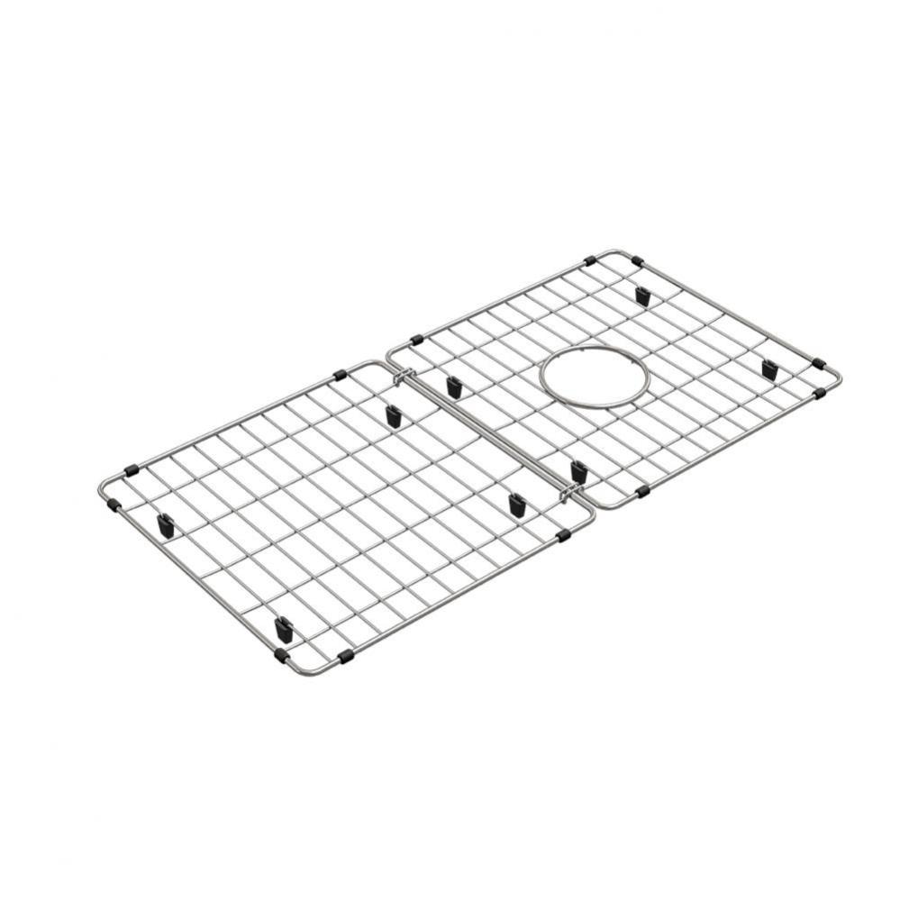 Stainless Steel 30-1/4&apos;&apos; x 15&apos;&apos; x 1-3/8&apos;&apos; Bottom Grid