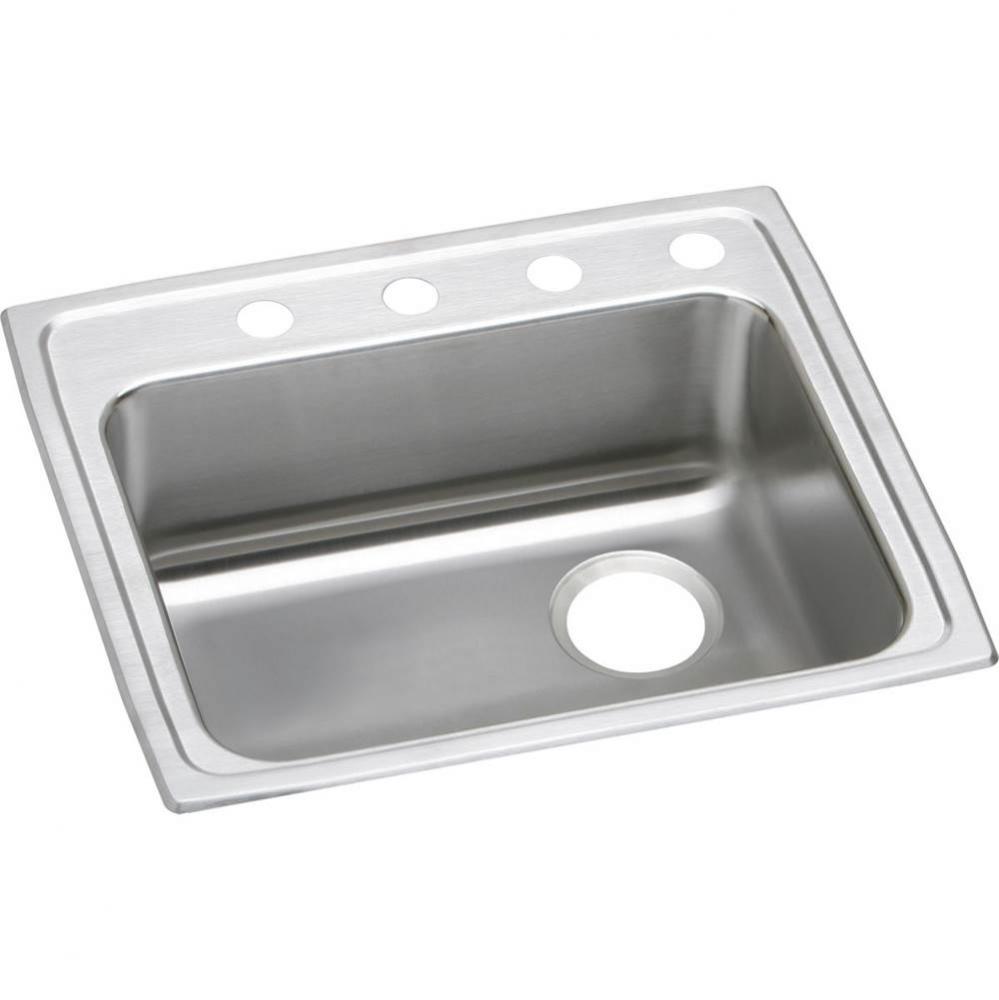 Lustertone Classic Stainless Steel 22&apos;&apos; x 19-1/2&apos;&apos; x 5-1/2&apos;&apos;, Single