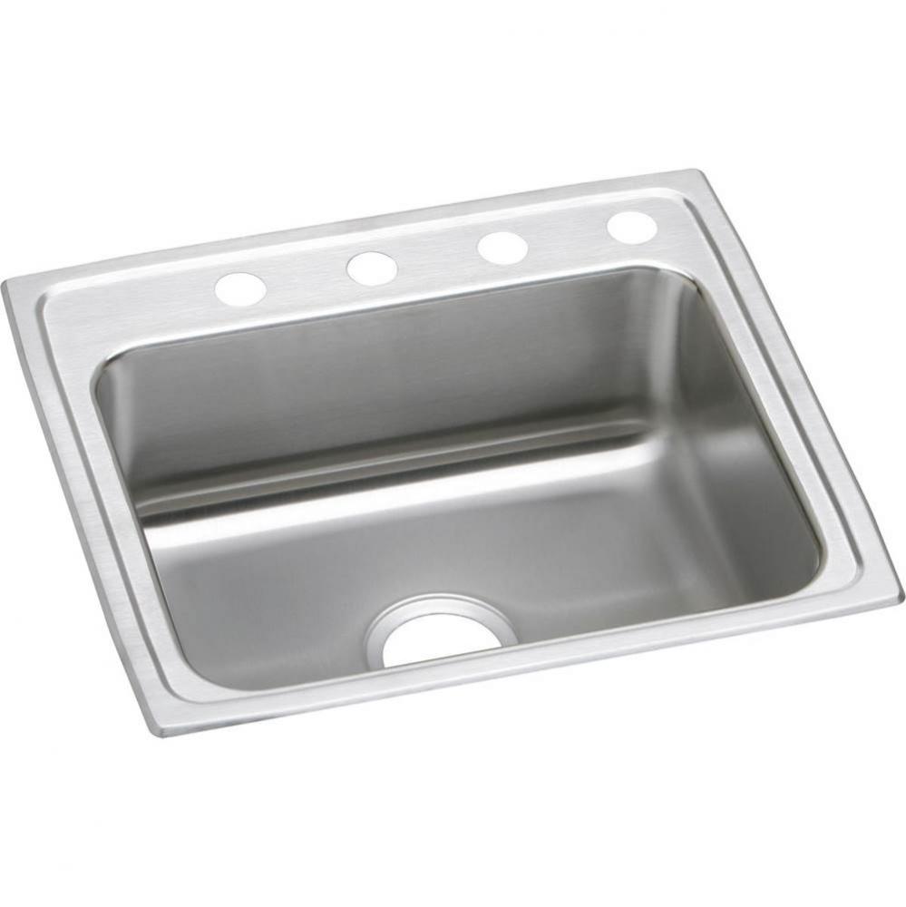 Lustertone Classic Stainless Steel 25&apos;&apos; x 21-1/4&apos;&apos; x 6-1/2&apos;&apos;, Single