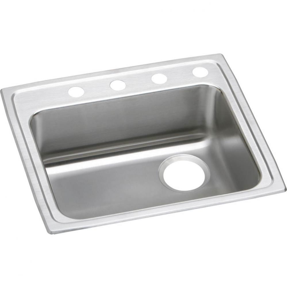 Lustertone Classic Stainless Steel 25&apos;&apos; x 21-1/4&apos;&apos; x 5-1/2&apos;&apos;, Single