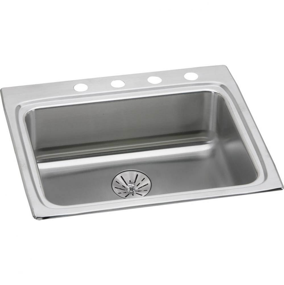 Lustertone Classic Stainless Steel 25&apos;&apos; x 22&apos;&apos; x 6-1/2&apos;&apos;, Single Bow