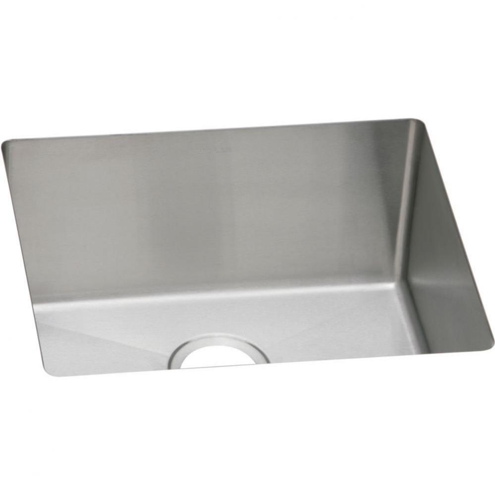 Pursuit Stainless Steel 21-1/2&apos;&apos; x 18-1/2&apos;&apos; x 10&apos;&apos;, Single Bowl Unde