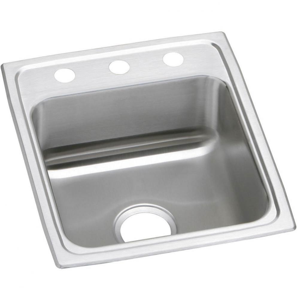 Celebrity Stainless Steel 17&apos;&apos; x 20&apos;&apos; x 7-1/8&apos;&apos;, 2-Hole Single Bowl