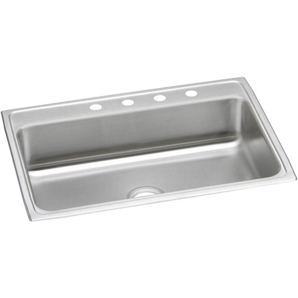 Celebrity Stainless Steel 31&apos;&apos; x 22&apos;&apos; x 7-1/8&apos;&apos;, 1-Hole Single Bowl