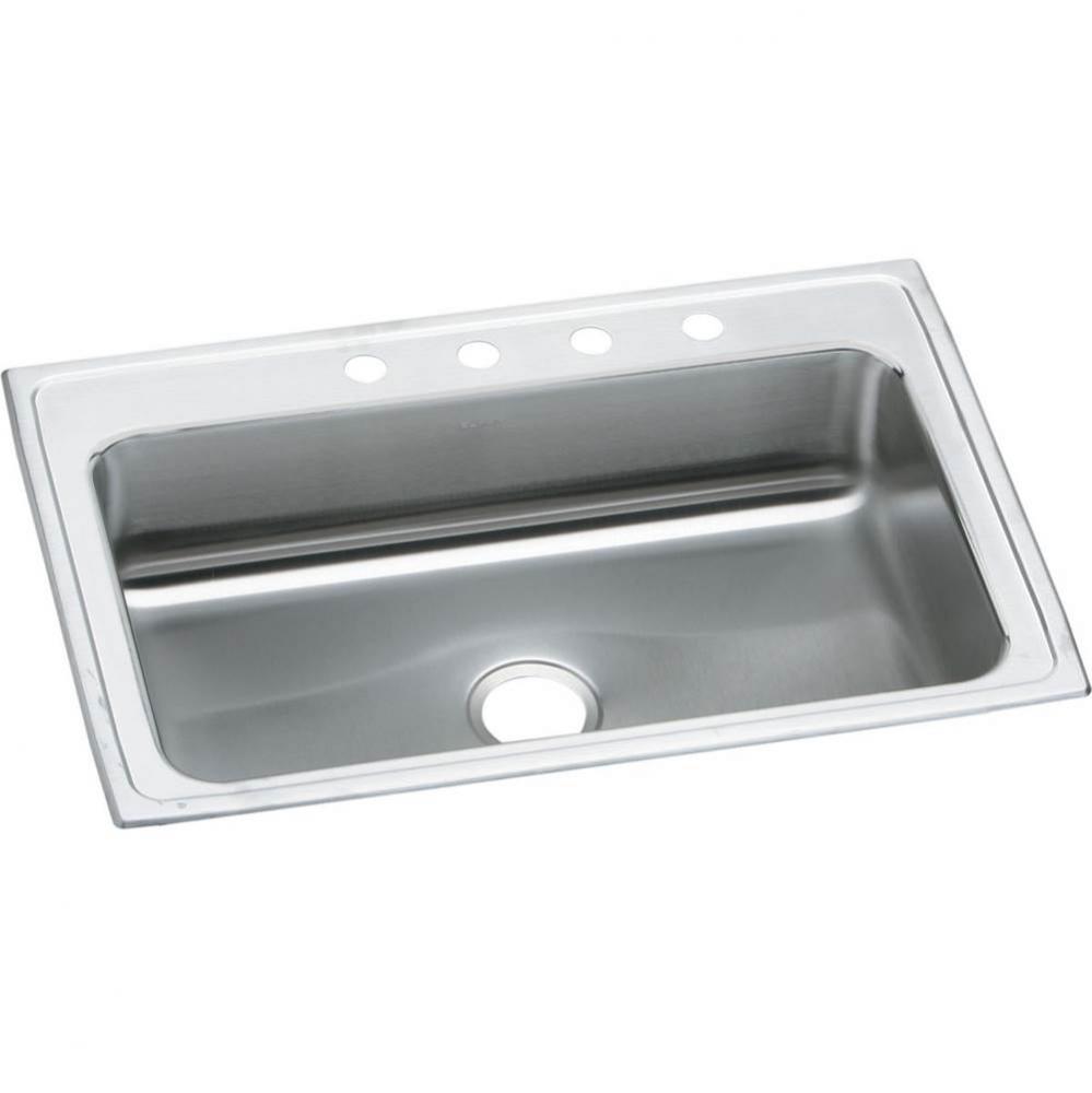 Celebrity Stainless Steel 33&apos;&apos; x 22&apos;&apos; x 7-1/4&apos;&apos;, Single Bowl Drop-in