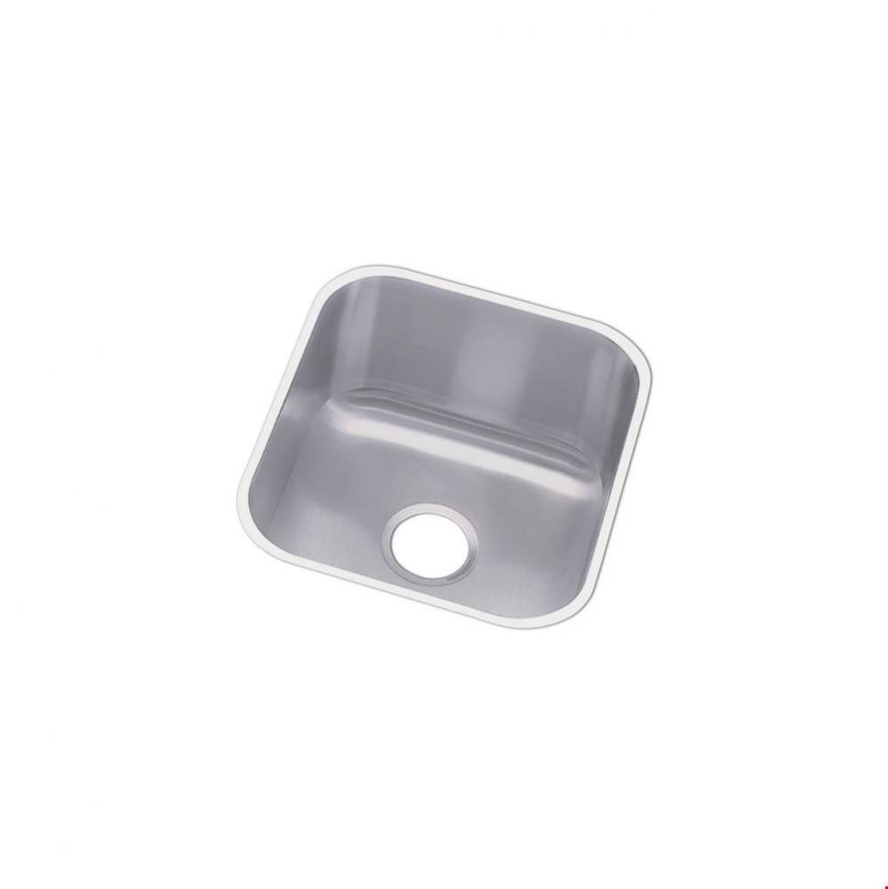 Dayton Stainless Steel 16-1/2&apos;&apos; x 18-1/4&apos;&apos; x 8&apos;&apos;, Single Bowl Underm