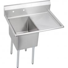 Elkay 14-1C18X24-R-18X - Dependabilt Stainless Steel 38-1/2'' x 29-13/16'' x 43-3/4'' 16 Gaug