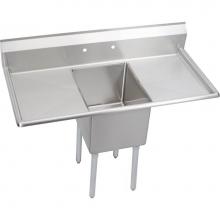 Elkay 1C18X18-2-18X - Dependabilt Stainless Steel 54'' x 23-13/16'' x 44-3/4'' 16 Gauge On