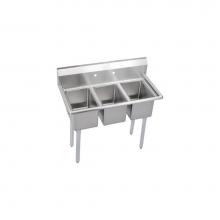 Elkay 3C12X16-0X - Dependabilt Stainless Steel 45'' x 21-13/16'' x 43-3/4'' 16 Gauge Th