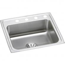 Elkay DLR221910PD5 - Lustertone Classic Stainless Steel 22'' x 19-1/2'' x 10-1/8'', 5-Hol