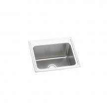 Elkay DLR2522125 - Lustertone Classic Stainless Steel 25'' x 22'' x 12-1/8'', Single Bo