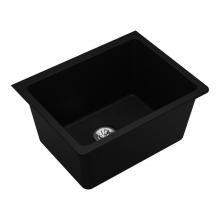 Elkay ELGU251912PDBK0 - Quartz Classic 25'' x 18-1/2'' x 11-13/16'', Undermount Laundry Sink