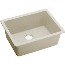 Elkay ELXU2522PA0 - Elkay Quartz Luxe 24-5/8'' x 18-1/2'' x 9-1/2'', Single Bowl Undermo