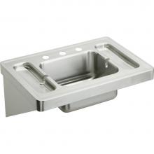 Elkay ESLV28203 - Stainless Steel 28'' x 20'' x 7-1/2'', Wall Hung Lavatory Sink