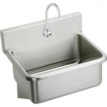 Elkay EWS2520SACC - Stainless Steel 25'' x 19.5'' x 10-1/2'', Wall Hung Single Bowl Hand